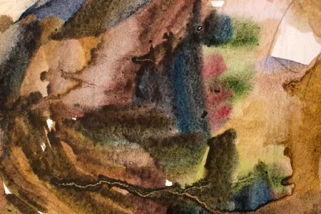 Abstract watercolor painted backgroundの写真素材