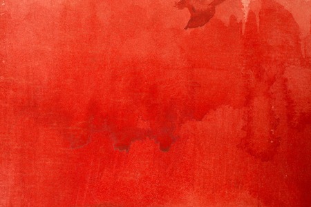 bright red watercolor backgroundの写真素材