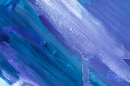 Blue abstract watercolor macro texture backgroundの写真素材