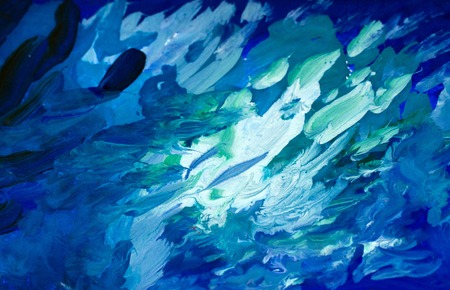 Blue abstract background