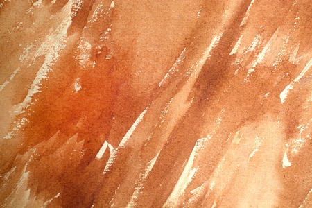 Abstract artistic brown watercolor backgroundの写真素材