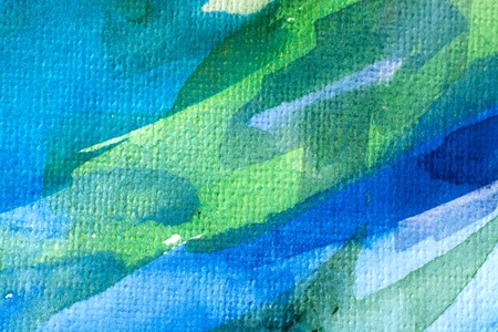 Blue abstract watercolor macro texture backgroundの写真素材