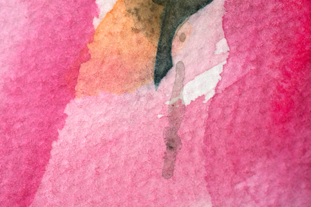 multicolored watercolor painted background textureの写真素材