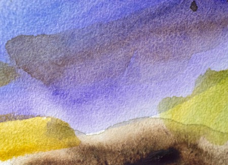 Abstract watercolor painted backgroundの写真素材