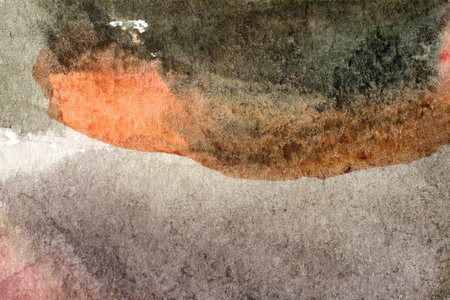 Abstract black watercolor background. Grunge watercolor textureの写真素材