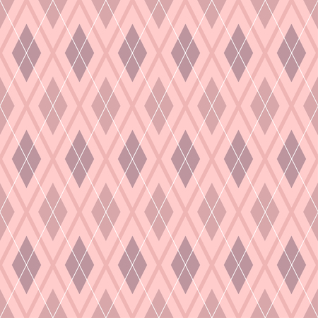 abstract zigzag and rhombus pattern background.geometric pink and white.pastel pattern backgroundのイラスト素材