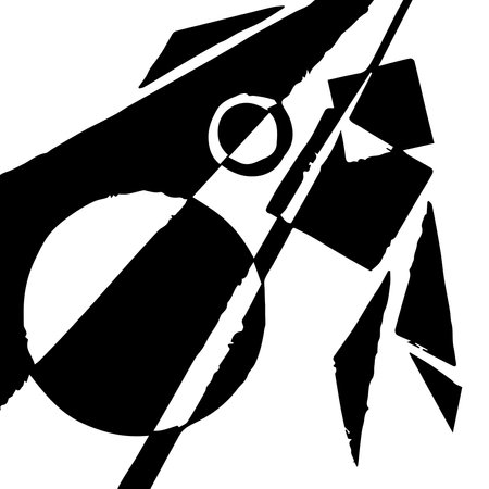 Grunge Urban Background. Abstract art background with vector ink blot elements. Brush texture decoration with art acrylic poster design.のイラスト素材