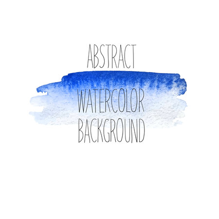 Abstract watercolor splash. Watercolor drop.のイラスト素材