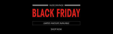 Black friday sale deals web bannerの写真素材