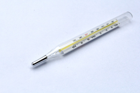 This is a clinical thermometer.Cheaper than digital clinical thermometer.の写真素材