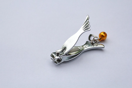 The fancy nail scissors design in shape of fishtail.