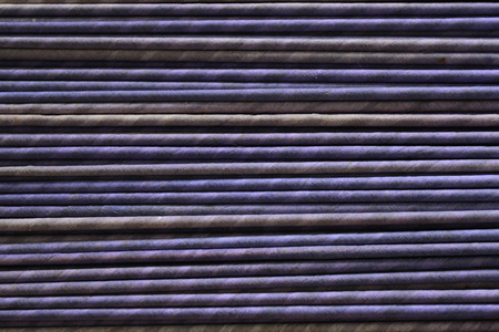 The roll up paper.They are meterial for made any craft.の写真素材