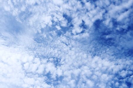 blur cloud spread on blue sky