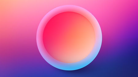 smooth gradient circle abstract artの素材