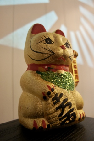 Maneki Neko/ Lucky Catの写真素材