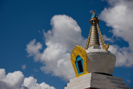 Mongolia. Harhorin. 06/07/2015. Erdene-Zuu monastery is the first and the largest Buddhist monastery in Mongolia, which has survived to the present day. It was built in 1586.のeditorial素材