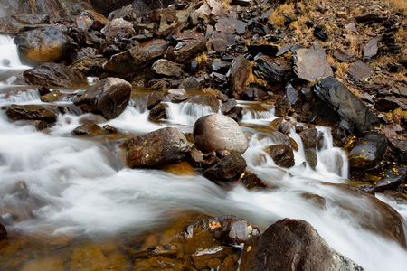 Russia. The South Of Western Siberia. Late autumn in the Altai mountains.