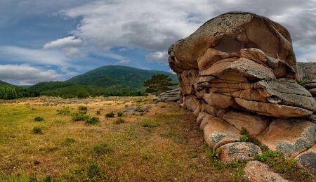 Eastern Kazakhstan. Bayanaul natural mountain park is considered to be one of the most popular...