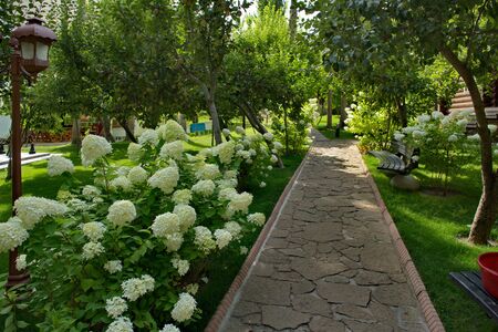 Tajikistan, Darvaz historical region. 08/08/2019. The fabulous architecture of the recreation Center "Horchaman", located in the mountain gorge of the Pamirs on the border with Afghanistan.のeditorial素材