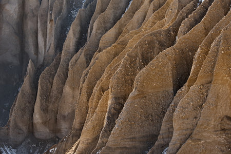 The Far East, the Kuril Islands. One of the main attractions of Iturup Island is the pumice...