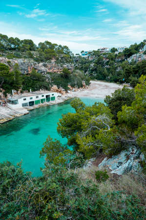 Cove of Cala Pi in Mallorca, Spain
