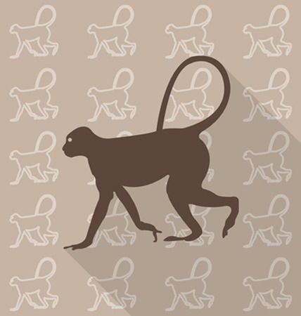 Monkey vector