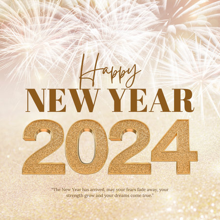 araffe happy new year 2021 with fireworks and sparklers