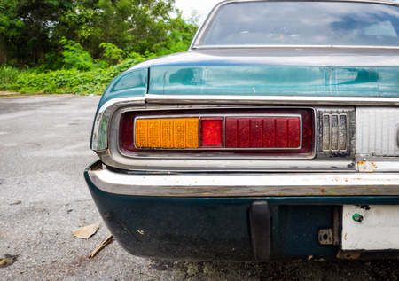 The old machine is absorbed by natureの写真素材