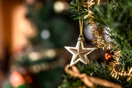 Merry Christmas and Happy New Year Star