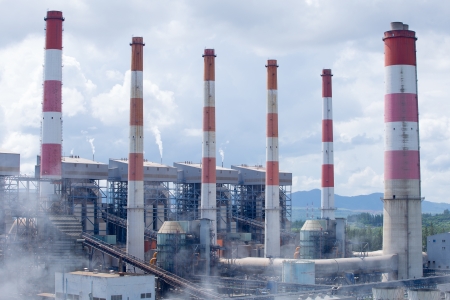 thermal power plant in thailandの写真素材
