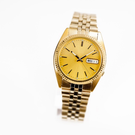 Wrist watch isolatedの写真素材