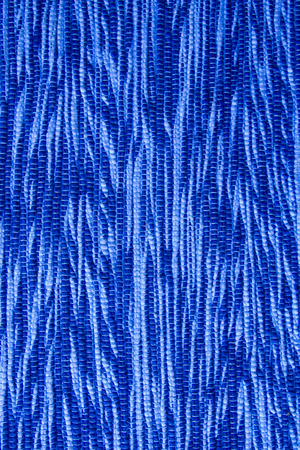 white and blue colored pattern fabric