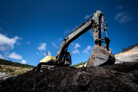 Medium sized excavator