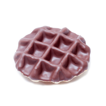 chocolate waffleの写真素材