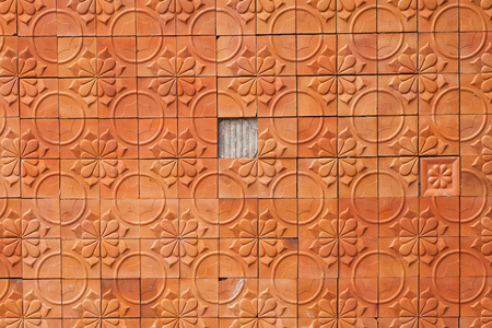 terracotta background