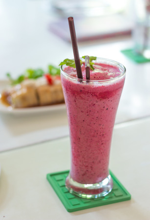 berry smoothieの写真素材