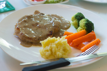 pork Steakの写真素材