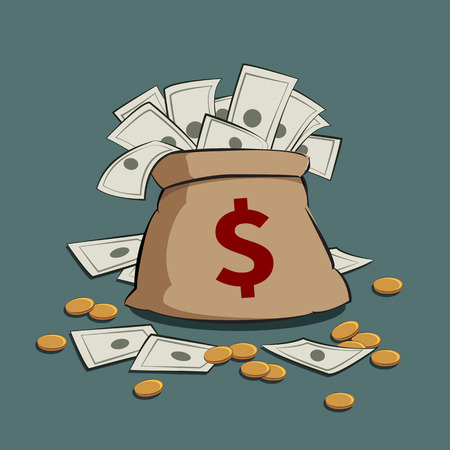 money bagのイラスト素材