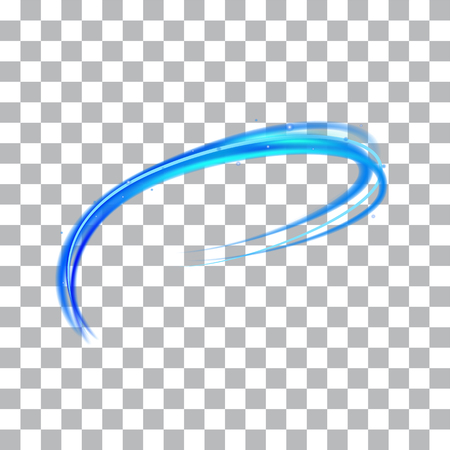 vector light glowing effect on isolated backgroundのイラスト素材