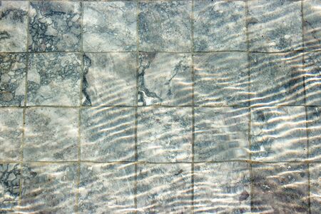 Top view swimming pool blue ripped water abstract background
