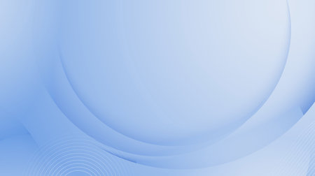 Abstract blue background with circle and line. Modern illustration pastel banner background.のイラスト素材