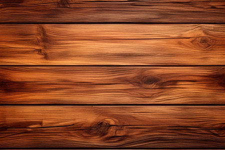 Dark weathered wooden floor top view. Rustic wood plank texture background generative ai.の素材