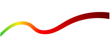 Colorful christmas festive gradient wave abstract design.のイラスト素材