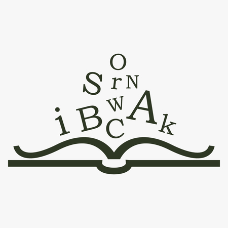 Open book vector icon.のイラスト素材