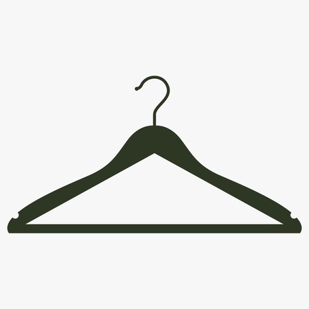 Hanger vector icon.のイラスト素材