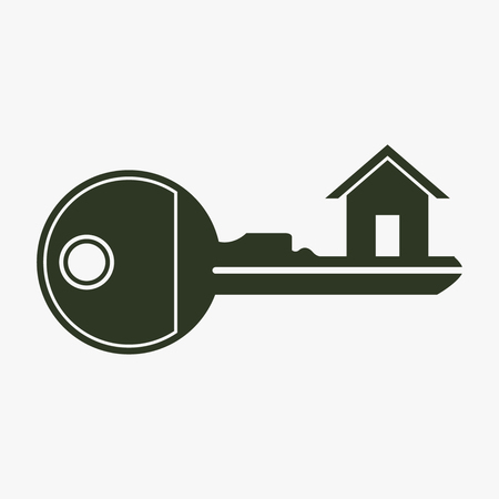 Key vector icon.のイラスト素材