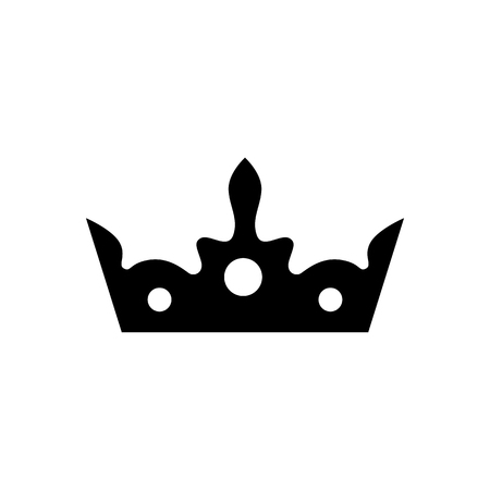 Crown vector icon. King hat symbol.のイラスト素材