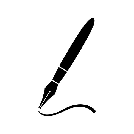 Pen vector icon.のイラスト素材