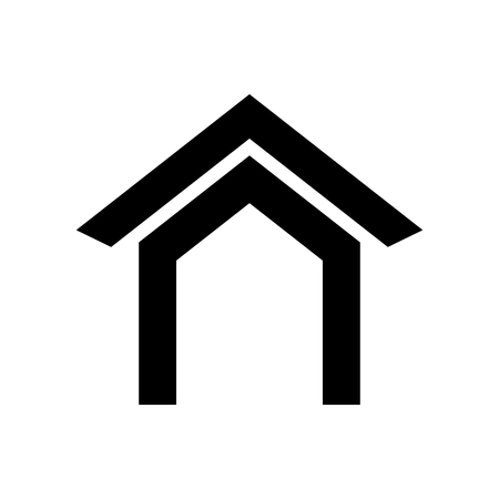 Home vector icon.のイラスト素材
