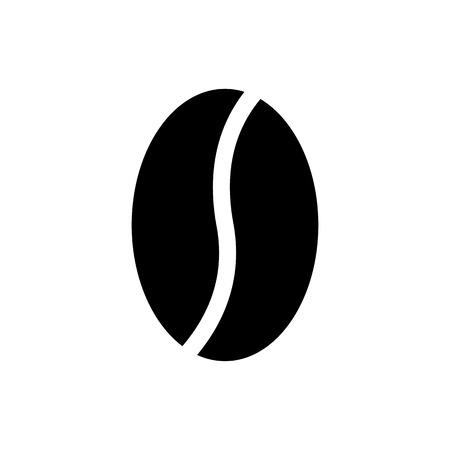 Coffee bean vector icon.のイラスト素材